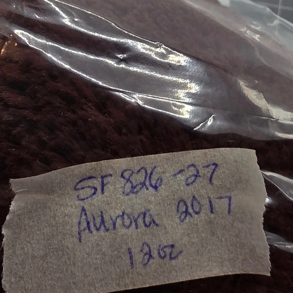 Aurora Plush Moose Brown Buffalo Plaid Antlers 11x12